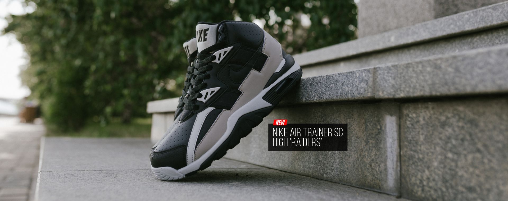 NIKE AIR TRAINER SC HIGH 'RAIDERS' NIKE AIR TRAINER SC HIGH 'RAIDERS'