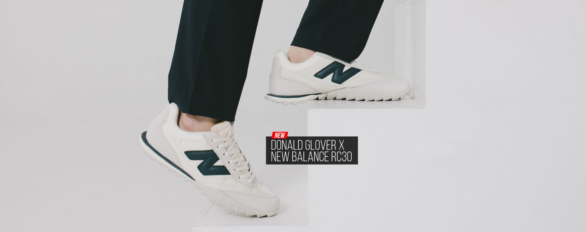 DONALD GLOVER X NEW BALANCE RC30 DONALD GLOVER X NEW BALANCE RC30