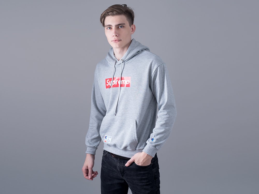 Костюм Supreme серый