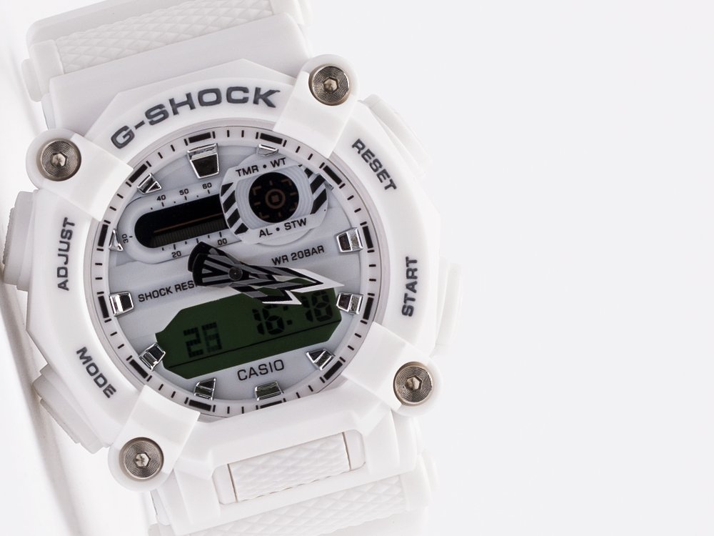 G shock white color on sale