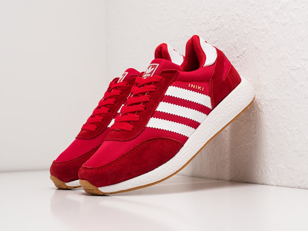 Red iniki sale adidas