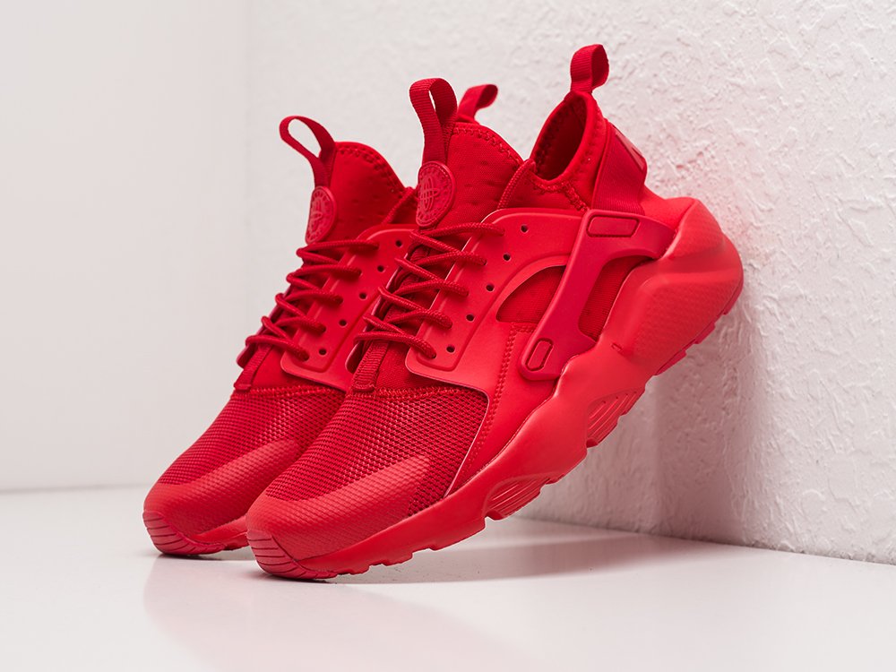 Nike huarache ultra red and white hotsell