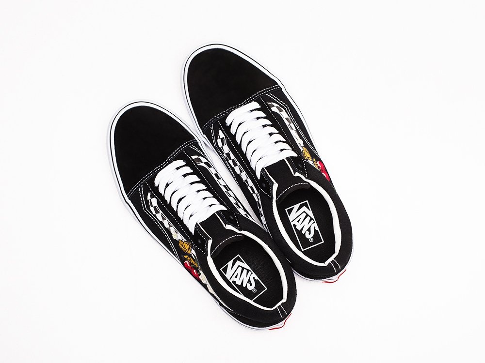 Vans old skool black and clearance red