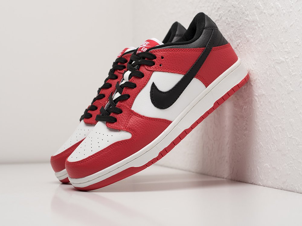 Кроссовки Nike SB Dunk Low цвет Красный 