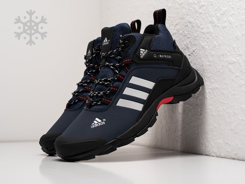 Зимние Ботинки Adidas Climaproof цвет Синий купить по цене 5490 в интернет-магазине redsneaker.ru с доставкой ☑️
