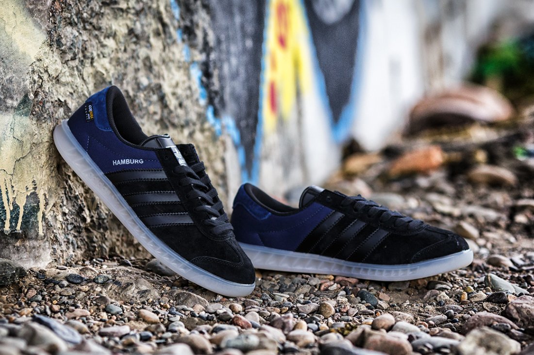 Adidas Hamburg на ноге