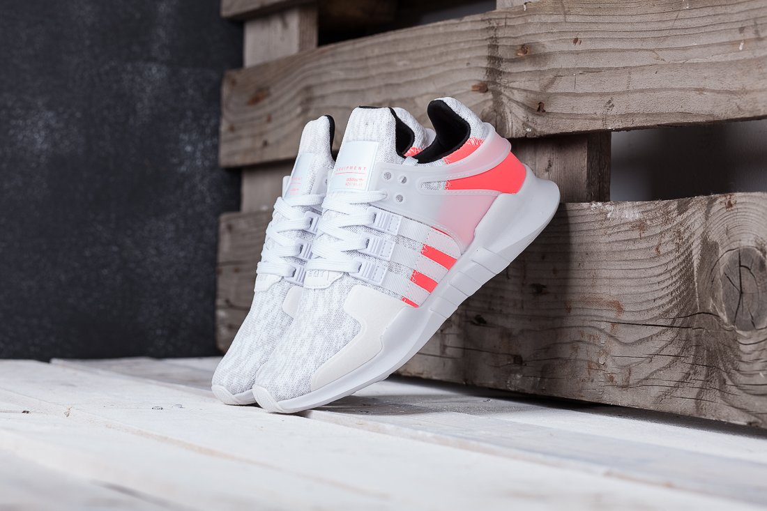 Adidas eqt support adv white red on sale