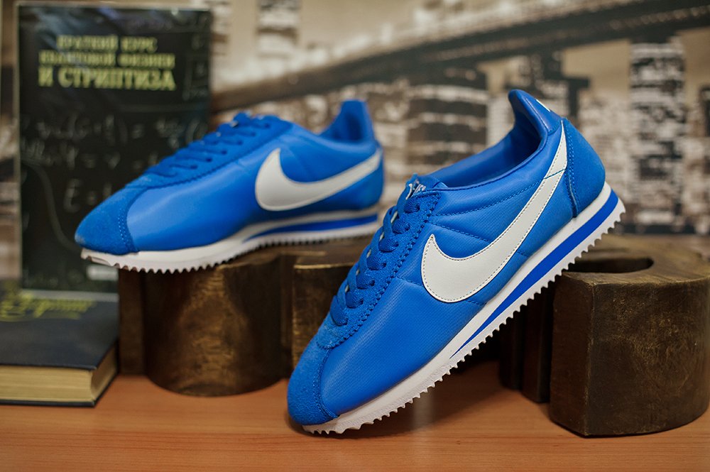 Nike cortez navy blue nylon store