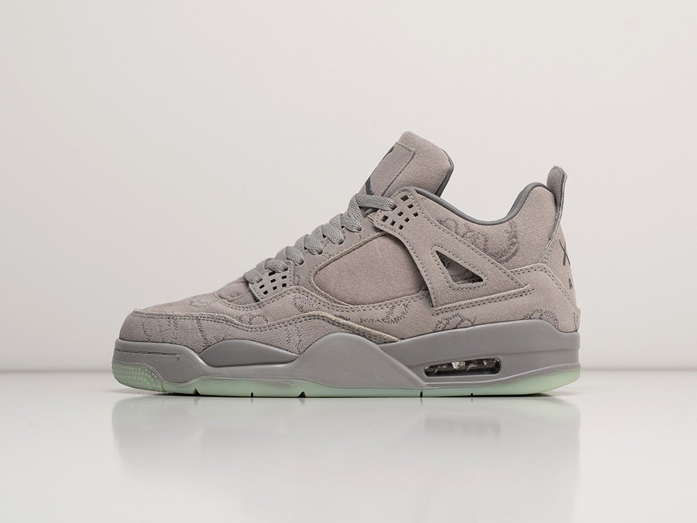 Jordan 4 Kaws Grey Купить