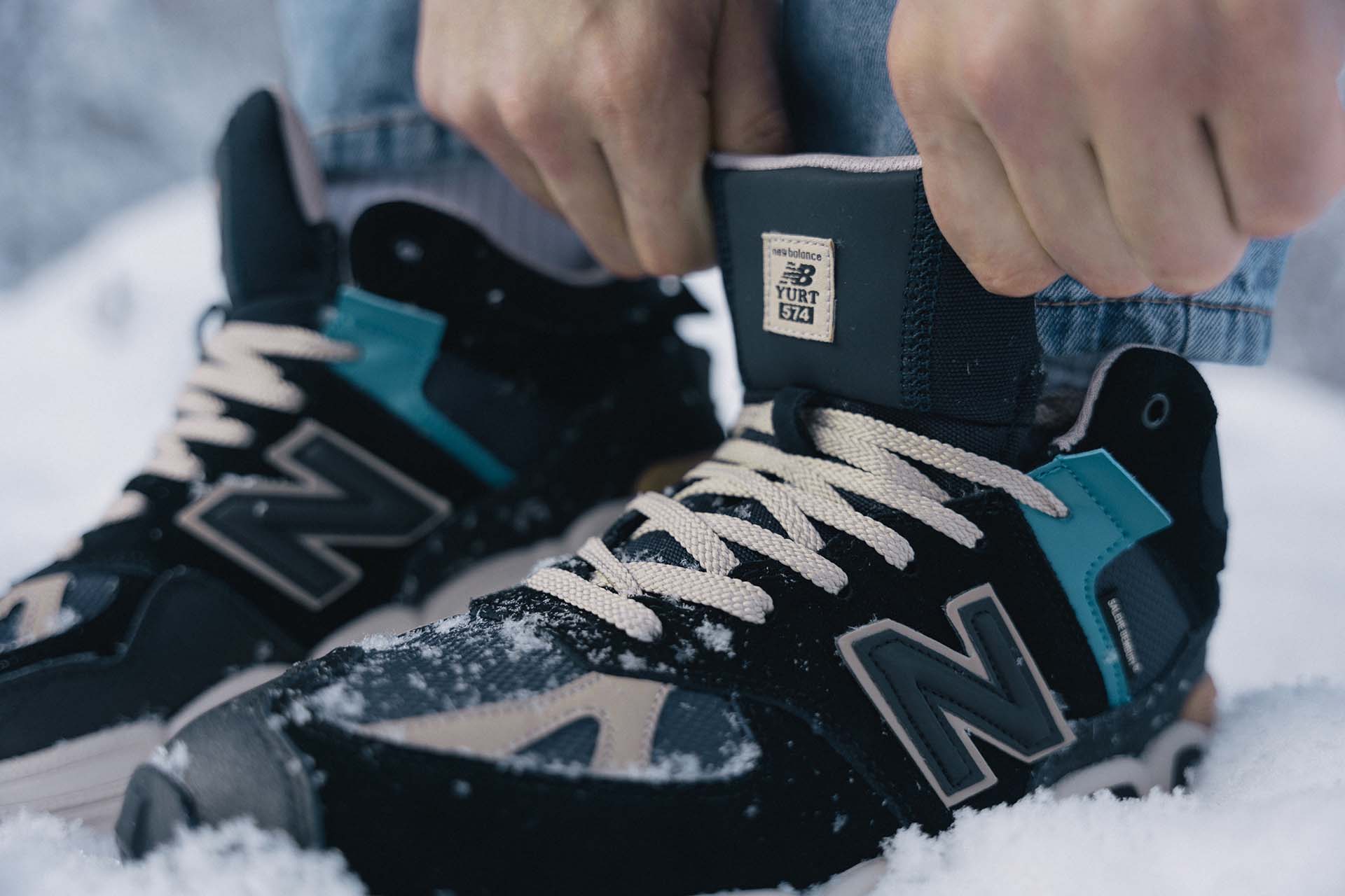 SALEHE BEMBURY X NEW BALANCE 574 'YURT' HIGH