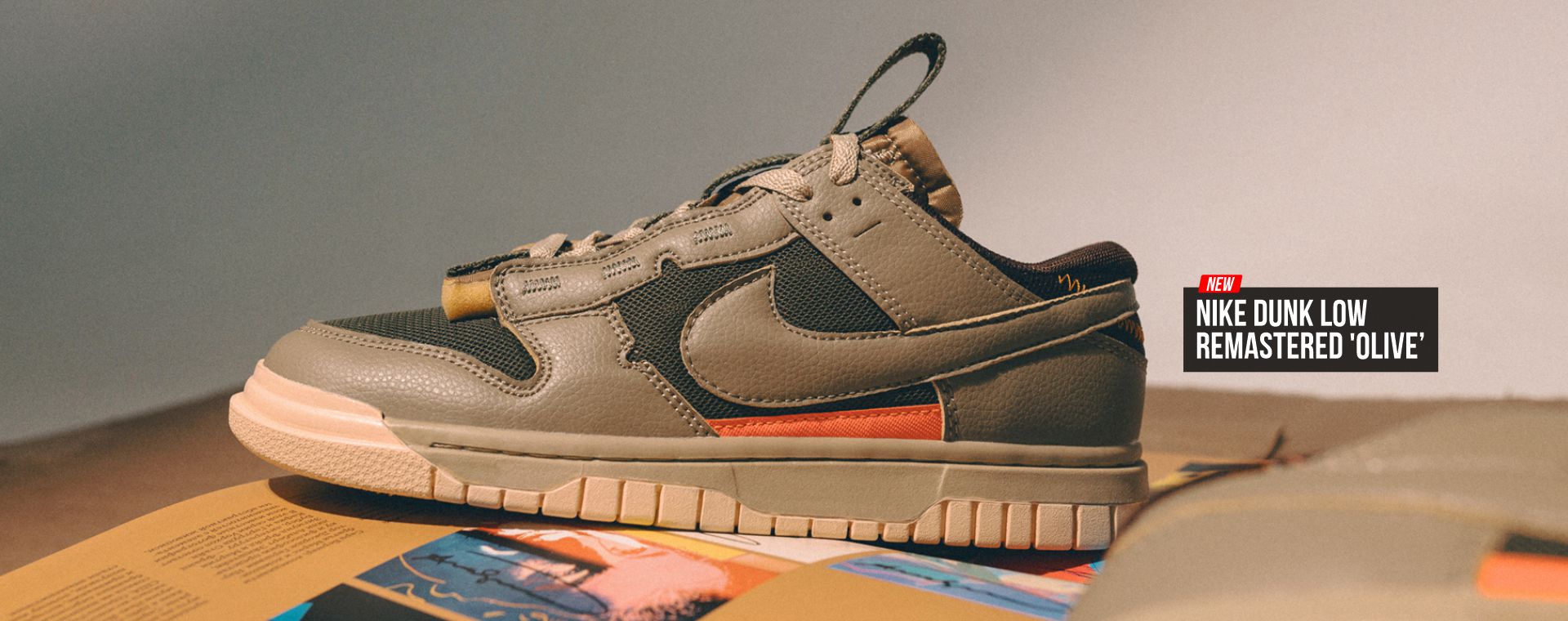 NIKE DUNK LOW REMASTERED 'OLIVE'