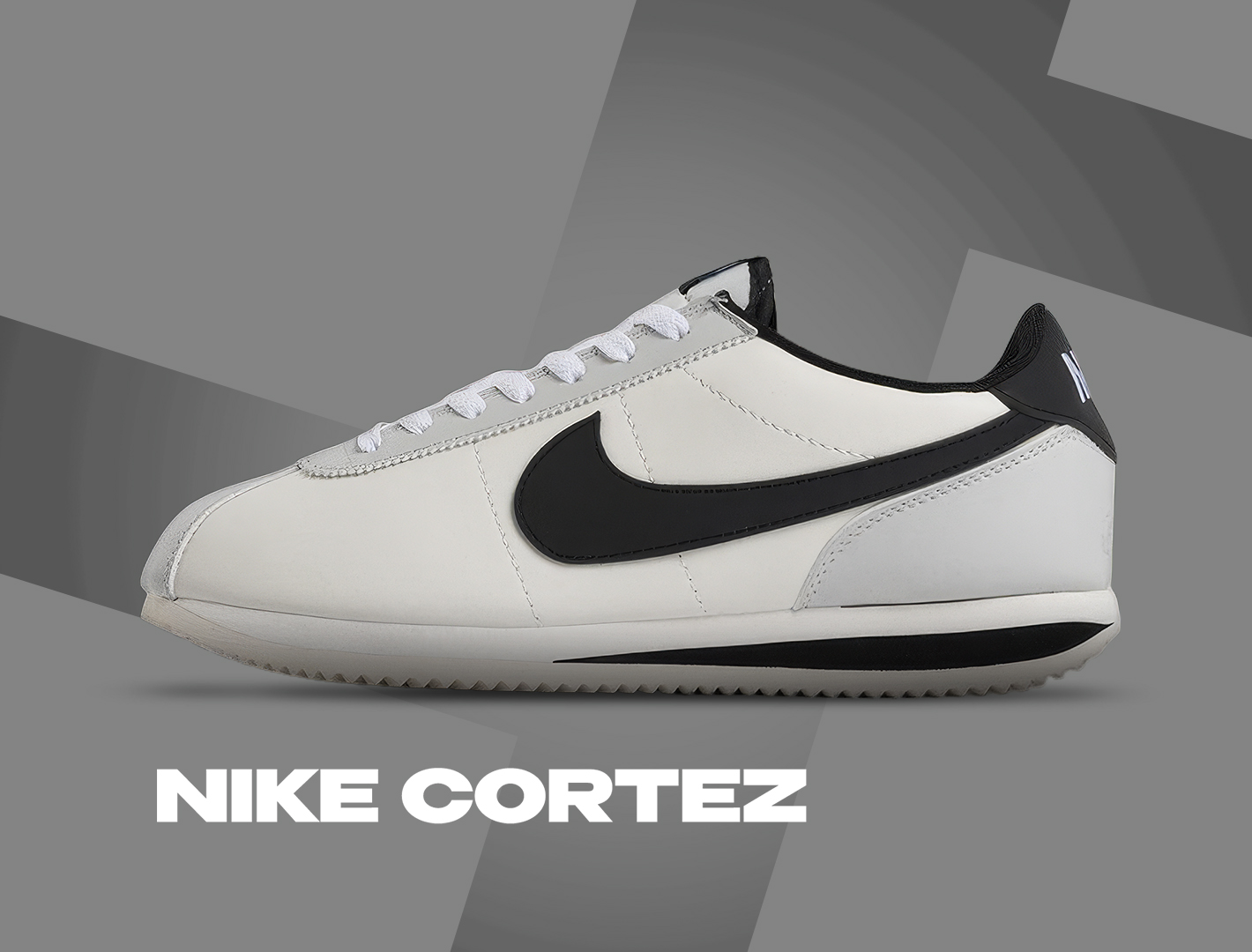 Белые Nike Cortez