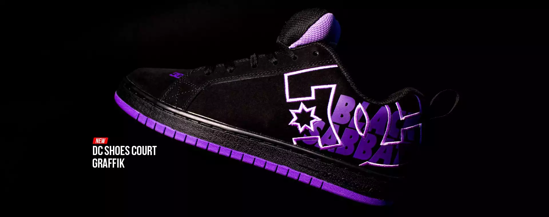 DC SHOES COURT GRAFFIK #39 BLACK SABBATH #39